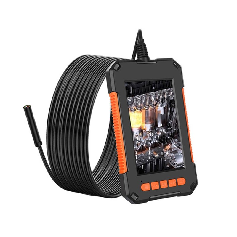 2/5/10 Meter 4,3 Zoll Professionelle 1080P Wasserdichte Endoskop Kamera Tragbare Handheld LCD Anzeige Bildschirm 8LEDs Inspektion endo: 10-B