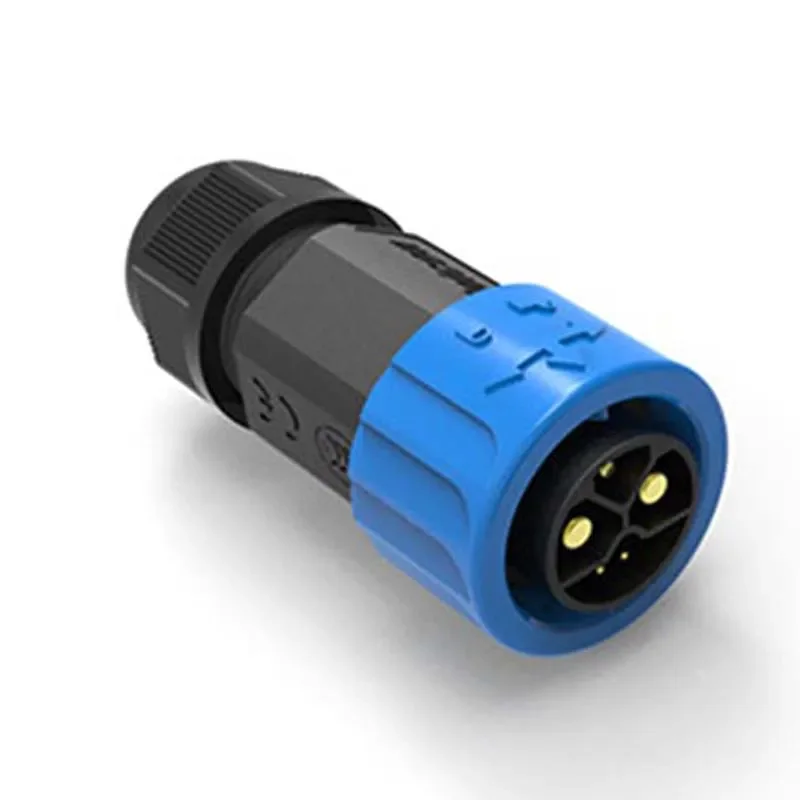 IP67 50A 2 + 1 + 5 Cable de puerto de carga de motocicleta eléctrica M23 Cable conector de batería de litio para bicicleta eléctrica enchufe macho hembra de 8 pines: Lavanda