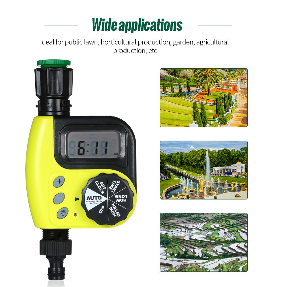 Automatische Wasser Timer Outdoor Garten Bewässerung Controller Outlet Programmierbare Schlauch Wasserhahn Timer Garten Automatische Bewässerung
