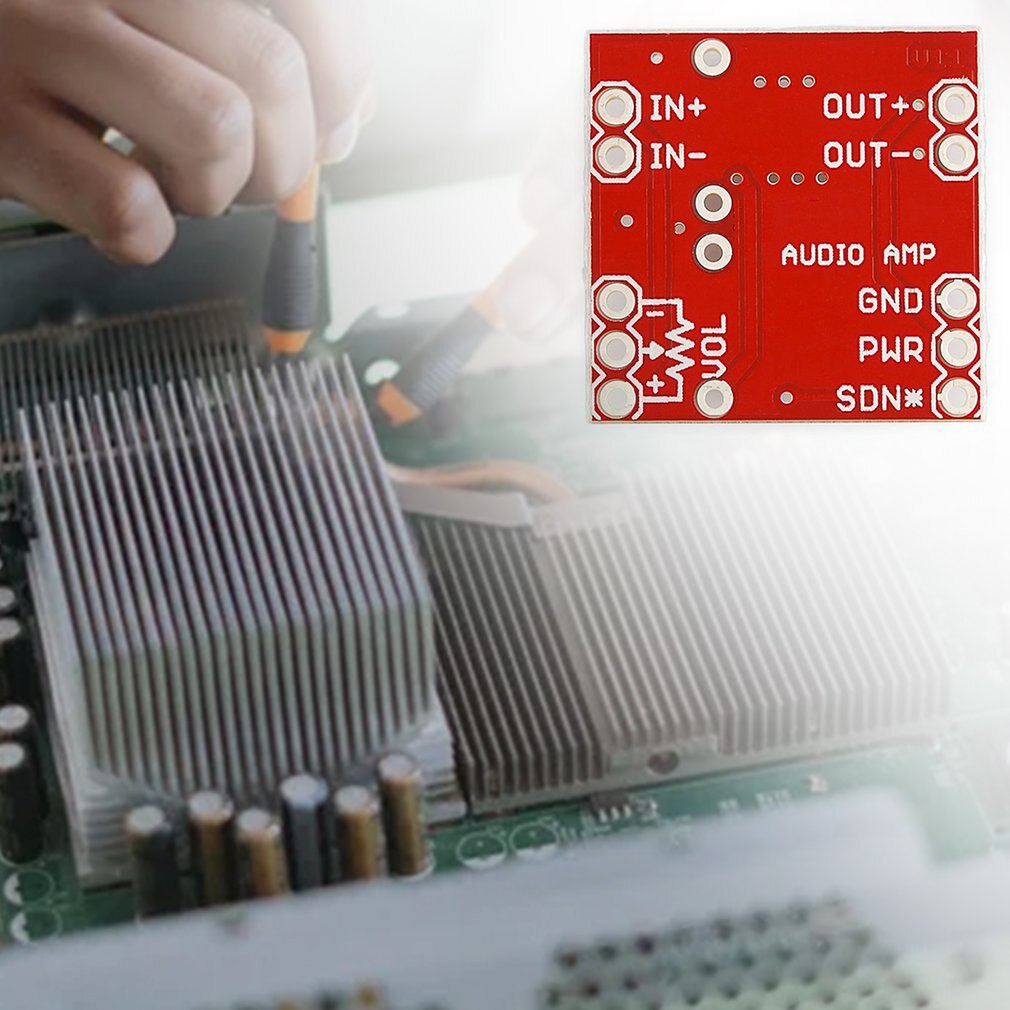 Tpa2005D1 Audio Amplifier Mono Audio Amp Breakout Mono Audio Amplifier Low Heat Long Battery Life Ohm Speaker