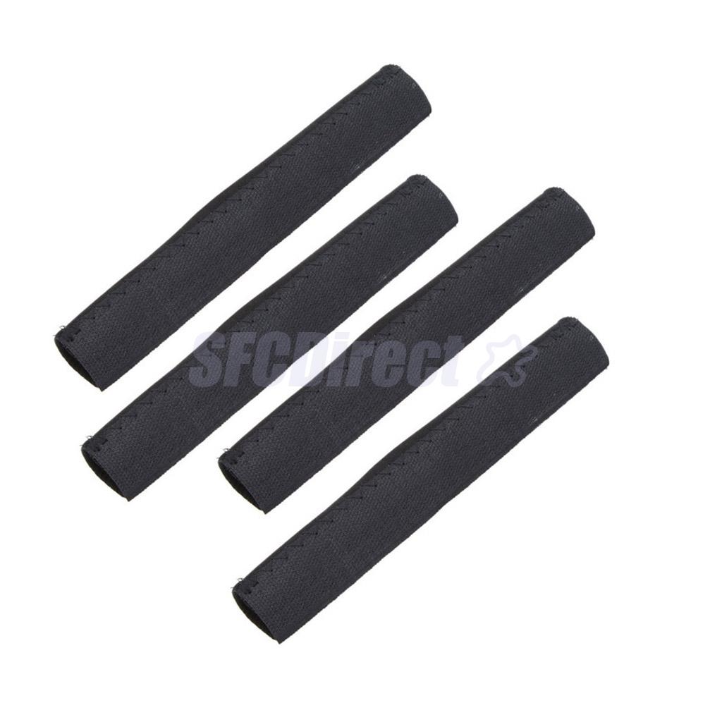 4Pcs Neoprene Bike Chain Protector Guard Bicycle Frame Cover Sleeve Anti-scratch Chain Stay Protector