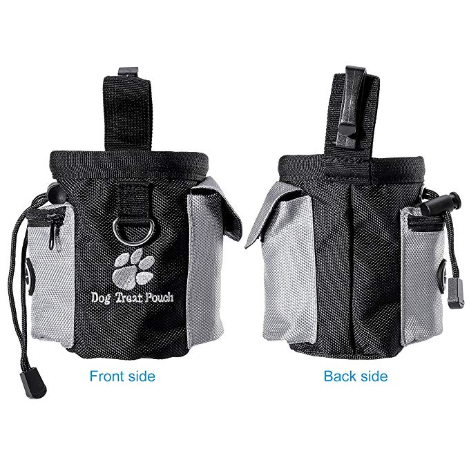 Sac de rangement avec cordon pour chiens | Porte-jouets pour animaux de compagnie, sac de Poop, pochette pour animaux de compagnie, mains libres, sac de ceinture, produit pour animaux de compagnie