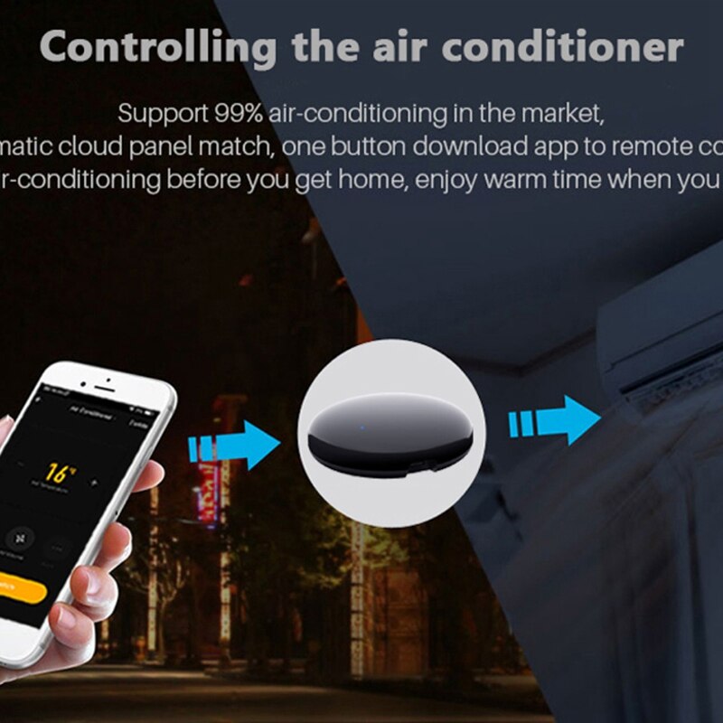 ABSF Tuya Universal Wifi Ir Remote Controller, Smartlife App Remote Control Smart Home Automation Work for Google Home,Alexa