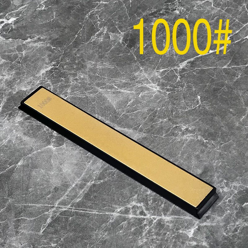 Cuchillo de titanio para afilar cuchillos de cocina, piedra de afilar, fácil de llevar: Grit 1000