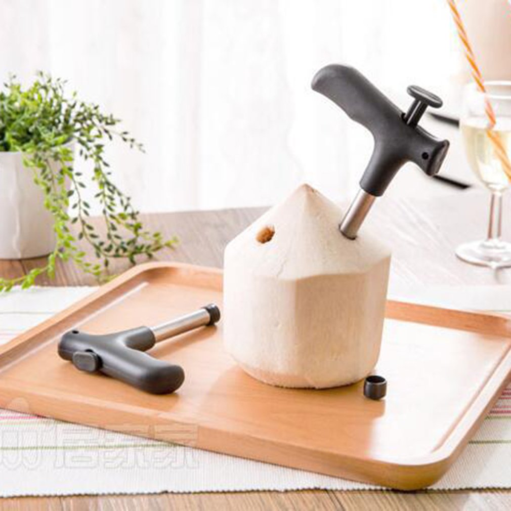 Coconut Opener Tool Water Punch Tap Practical Drill Straw Open Hole Cut Fruit Openers Tools