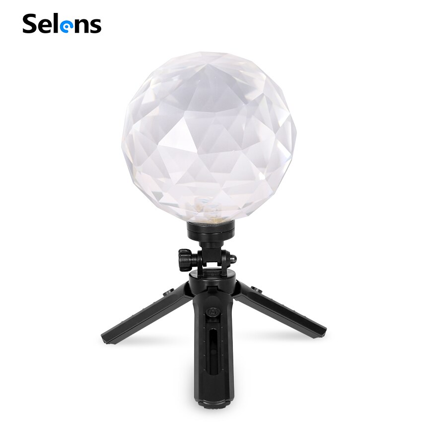 Photographie prisme avec 1/4 ''vlogeur photographie boule de cristal verre optique magique Photo boule photographie Studio accessoires