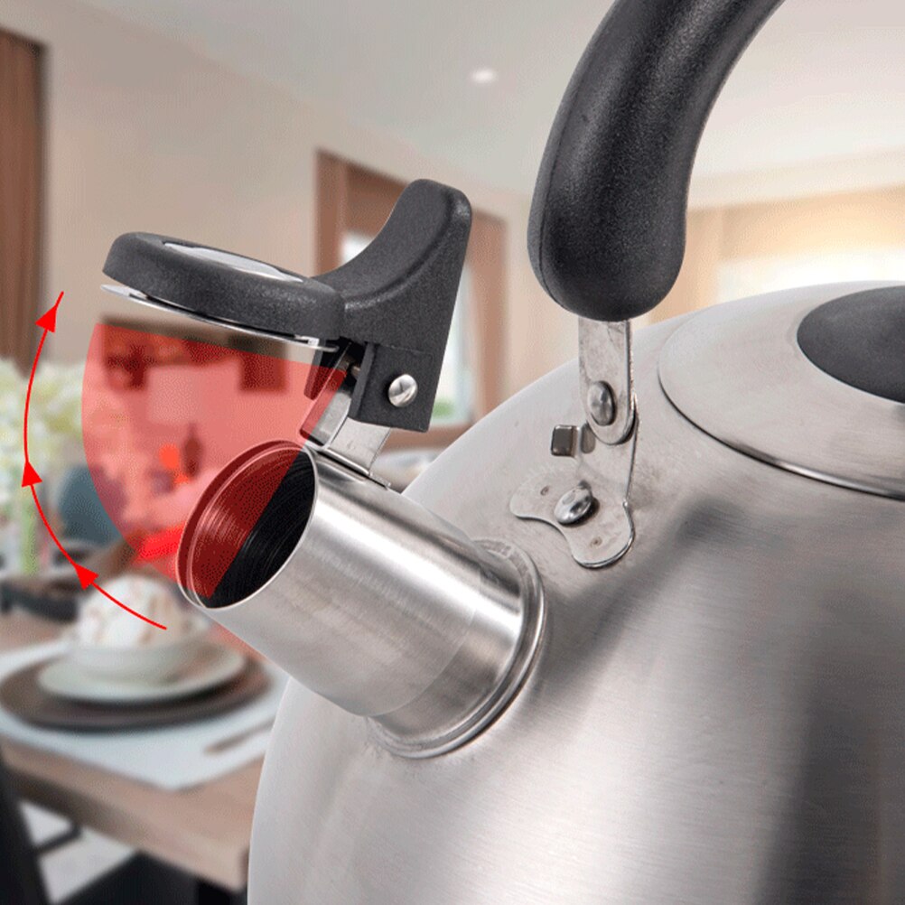 1/2 Stuks Roestvrijstalen Ketel Uitloop Fluitketel Fluiten Nozzle Fluitketel Fluit Pijp Water Vervangen Uitloop Keuken Accessoire