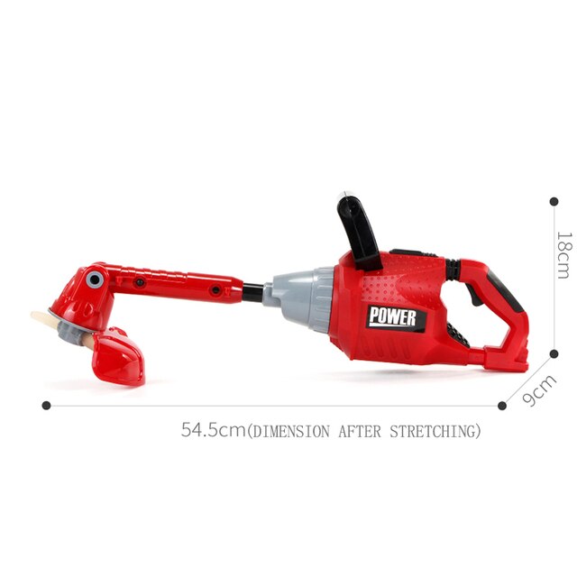 Maintenance Tools Electric Saw Lawn Blower Lawn Mower Simulation Maintenance Tools Pretend To Play with Garden Boy Toys: no box