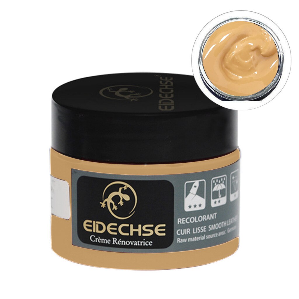 Leather Repair Cream Vinyl Repair Kit Auto Car Seat Sofa Coats Holes Scratch Cracks Rips Liquid Leather Repair Tool Restoration: Khaki 