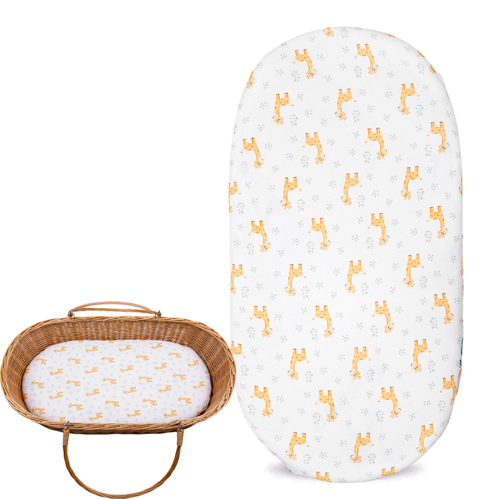 Bassinet Sheet Organic Cotton Rainbow Pad Covers Universal Fit For Bassinet Mattress Pad Hourglass For Boys &amp; Girls Pad Covers