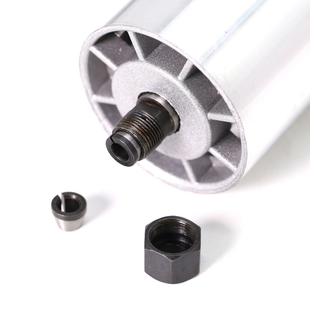 5pc 1/4\" 6mm 8mm Electric Router Collet Set Chuck Heads Adapter For Trimmer Collet Chuck Router Bit Engraving Trimming Machine