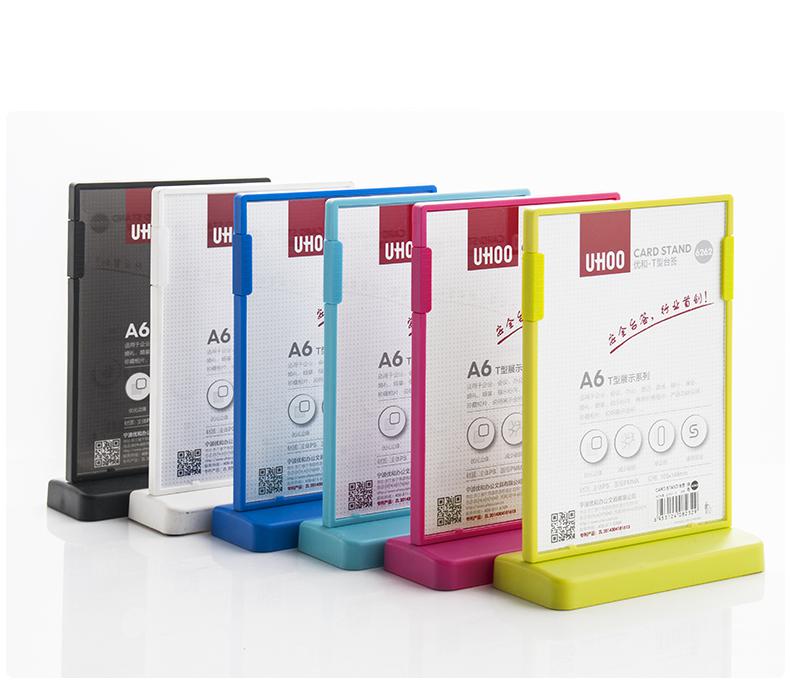 A6 Acrylic Cover PP Frame Tag Label Sign Card Display Table Desktop Stand Billboard Price Talker Merchandise Retail Advertising