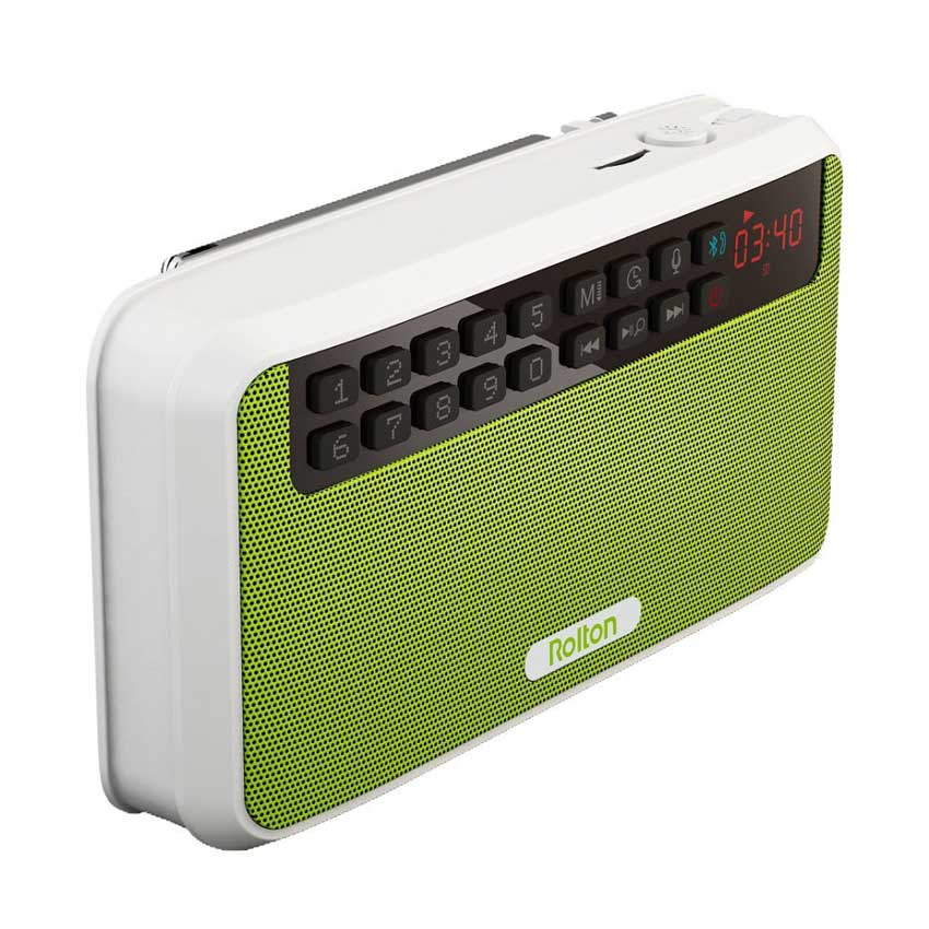 Rolton E500 Mini Bluetooth Speaker Box Support Bluetooth Phone Call/TF Card/MP3/FM Radio/Earphones/LED Light/loudspeakers/REC