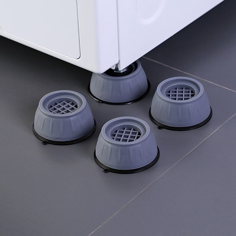 4Pcs Anti Slip Washing Machine Feet Mats Refrigerator Dryer Anti Vibration Pads Universal Washer Pad Home Appliance