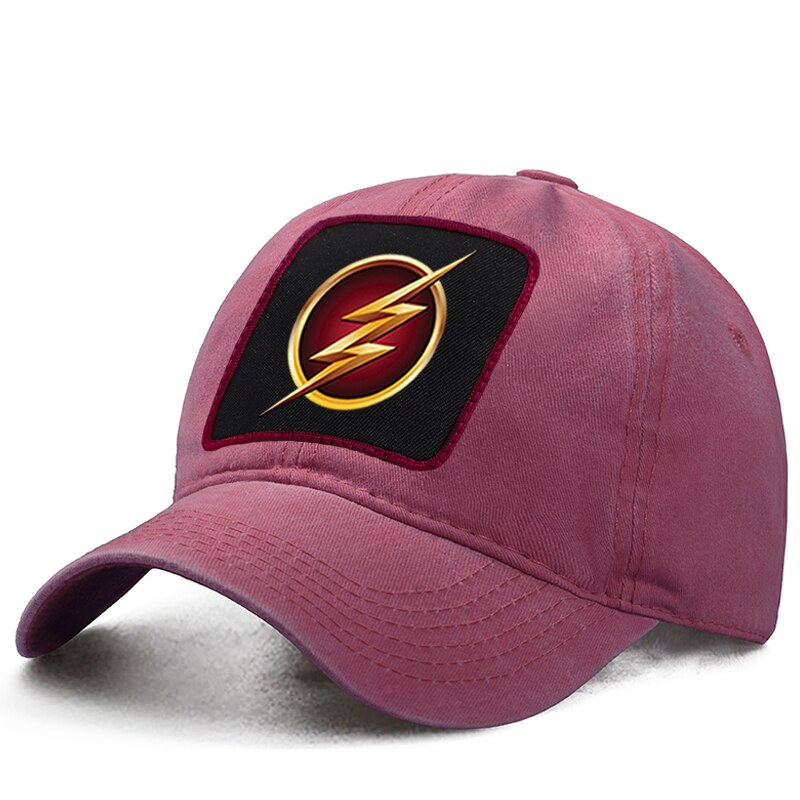 Il Flash Allen Berretto Da Baseball Papà Trucker Cappello Solido Delle Donne Coda di Cavallo Berretti Berretti Boinas Bone Cappelli Casquette Cappelli di Snapback Gorras: Wine Red 6