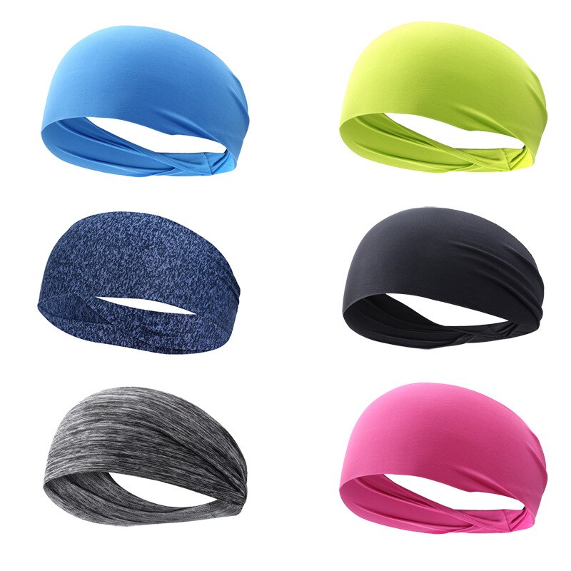 3 @ # Ultradunne Sport Hoofdband Mannen Vrouwen Lopen Snel Droog Hoofdband Yoga Haarband Outdoor Sport Zweet absorberende Hoofdband