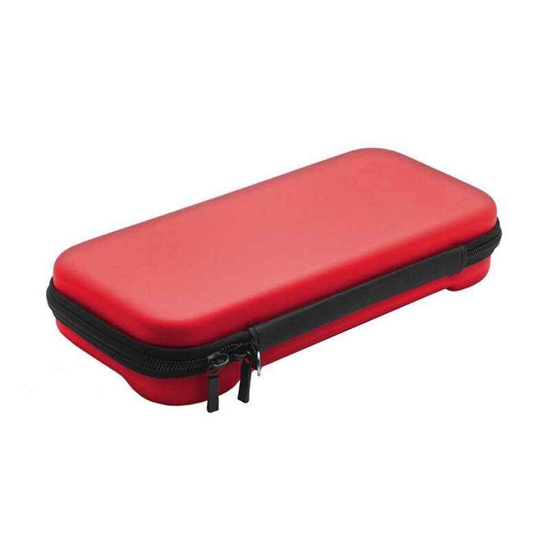 Multifunction Case Hard Shell Travel Carrying Protect Storage Bag for Nintendo Mini Portable Storage Bag for Nintendo Switch: Red