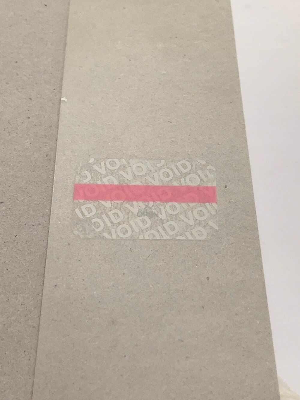 100pcs/lot Seal Label Sticker For 2.4cm*3.5cm VOID sticker transparent PVC Refurbished Phone Package Box Sealing strip