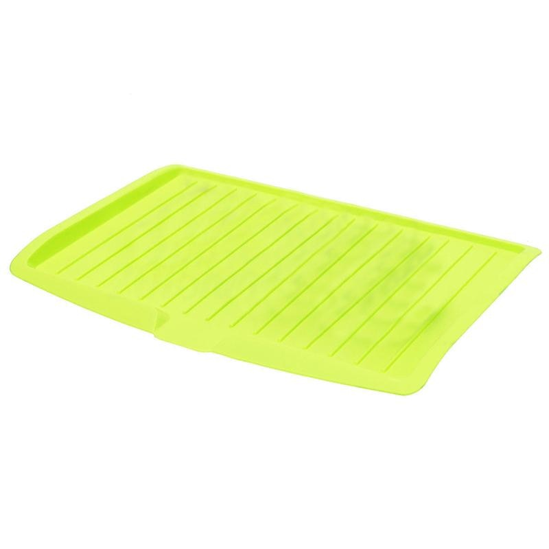 Plastic Dish Drainer Drip Tray Plate Cutlery Holder Kitchen Sink Rack for household: 4