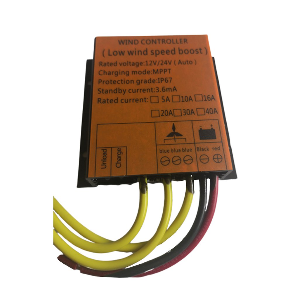 400W Wind Turbine Regler 12V24V Wasserdicht Mppt Gleichrichter Bremse Ladung Gleichrichter Brücke Splitter