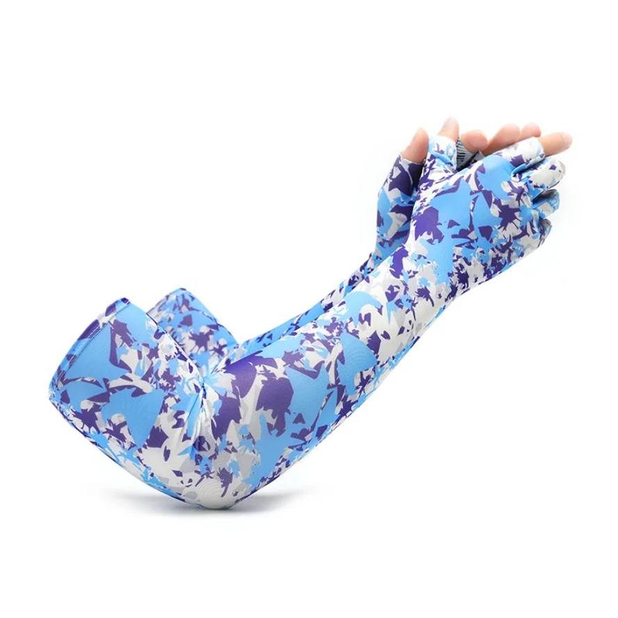Coole Männer Frauen Arm Hülse Handschuhe Laufen Radfahren Ärmel Angeln Fahrrad Sport Schutz Arm Wärmer UV Schutz Abdeckung