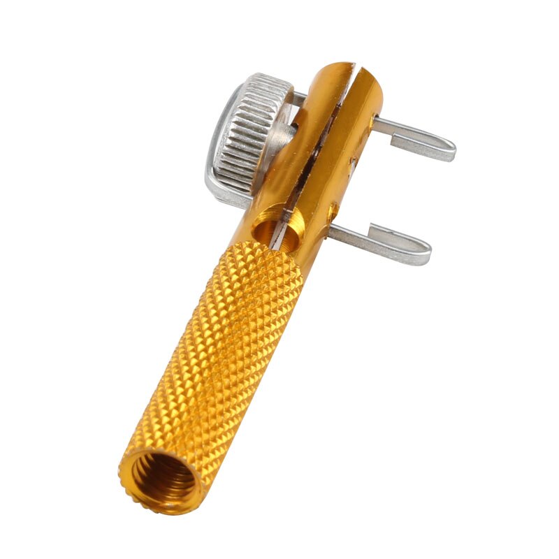 Aluminum Alloy Fishing Hook Tier Fishing Line Knotter Knots Double-headed Needle Knots Fly tying tools Winter fishing knots