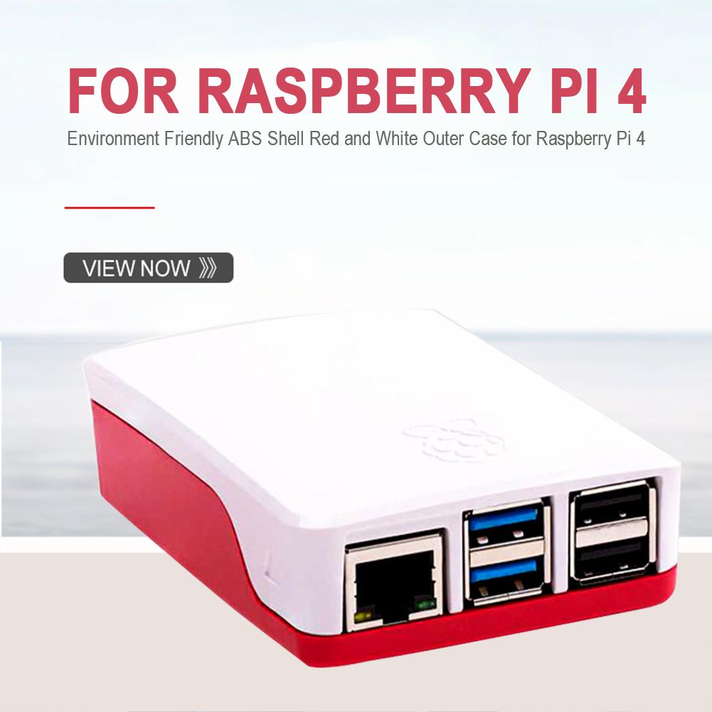 Milieuvriendelijk ABS Shell Buitenste Case Cover Met Behuizing Voor Raspberry Pi 4
