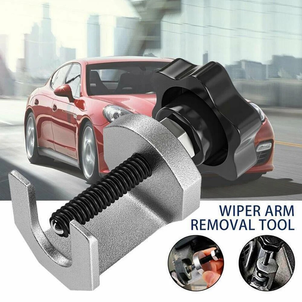 Universal- Auto Windschutzscheibe Fenster Wischer Abzieher Einstellbare Scheibenwischer Arm Entfernung Reparatur Werkzeug Glas Mechanik Abzieher Bausatz Teil