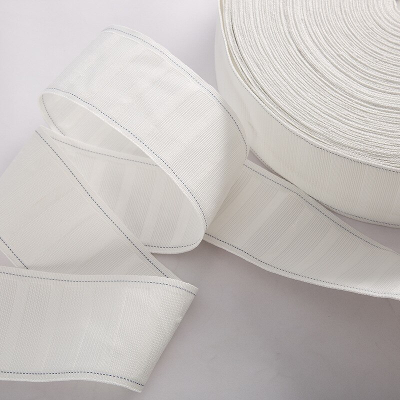Rideau résistant à poinçonnage | Bande plissée, accessoires de tissu de rideau, bande à crochet romain, bandes d'anneau en tissu blanc Non tissé