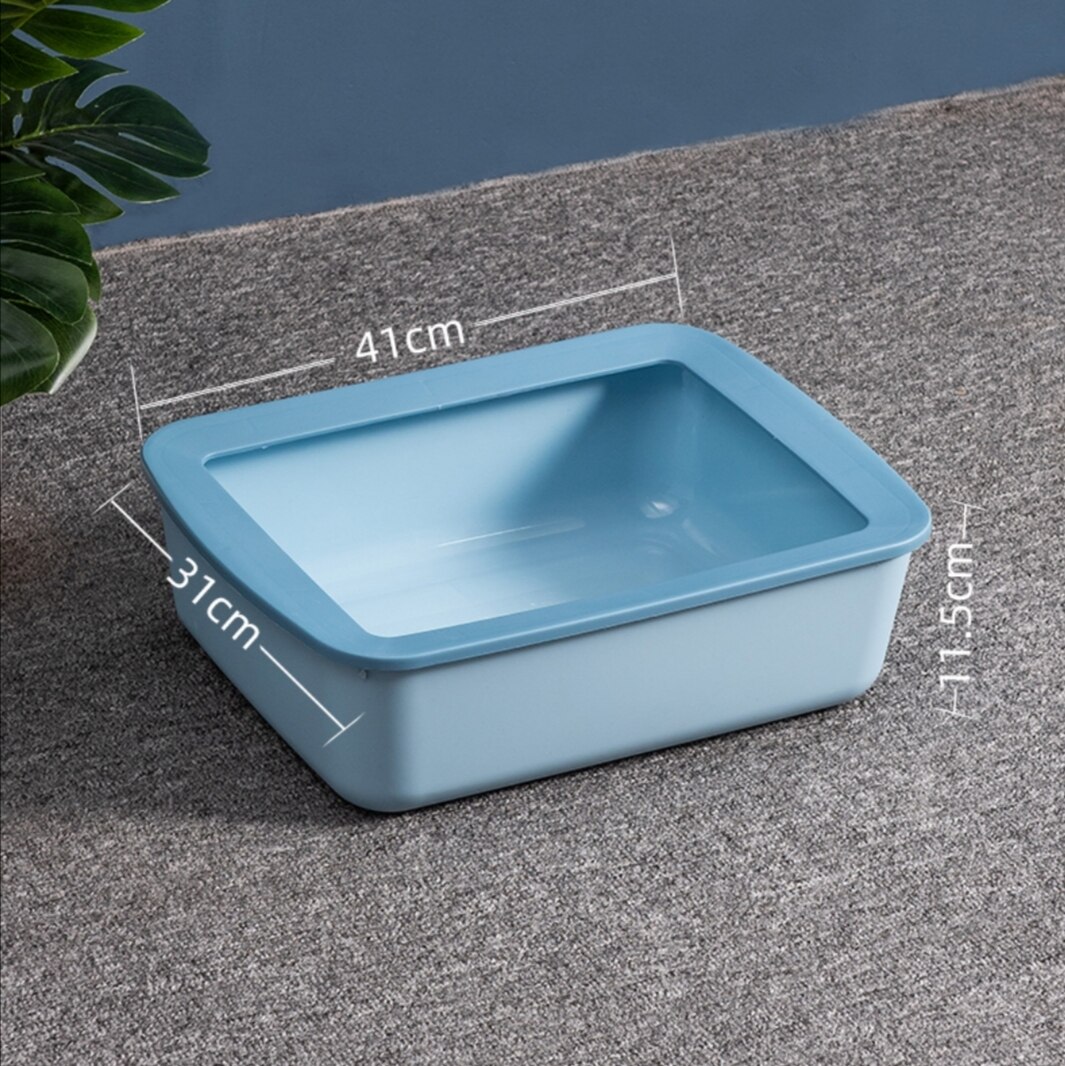 Katzenstreu becken entfernen stinkende: hell Blau