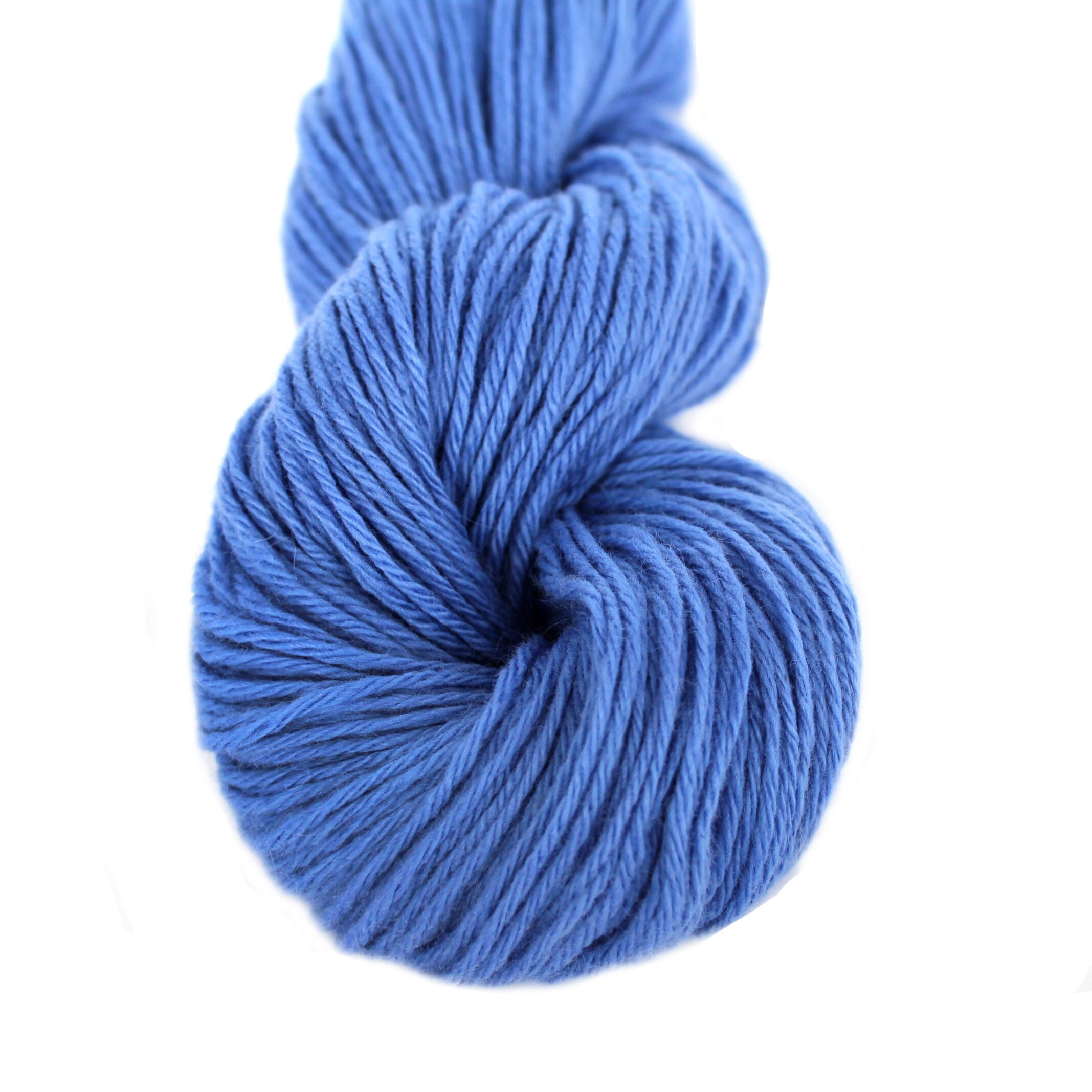1*55g hank 100%  mongolsk kashmir garn dk vægt til håndstrik mellemtykt garn: 13 periwinkle