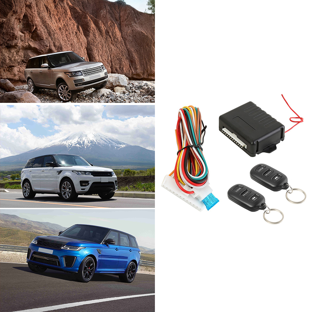 Universal Centralized Lock Keyless Entry System Central Locking Car Alarm Accessories Door Windows Remote Control Trunk 410/T126