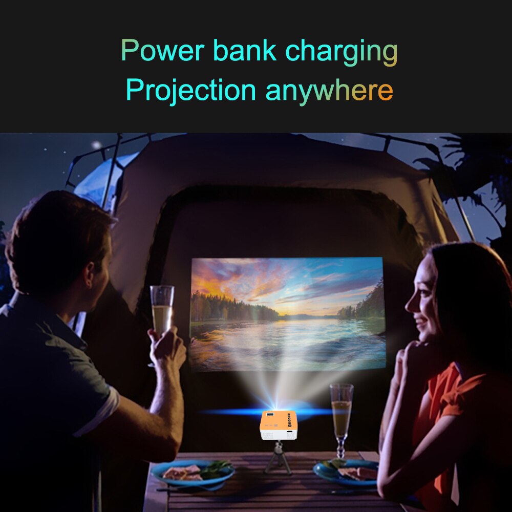 UC28D Projector LED Home Video Projector Support TF Card Home Theater For Business Conference Children Teaching Christmas