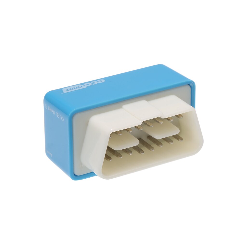 Eco economía ahorrador de combustible diesel OBD II ahorrador de combustible diesel de Box Chip para coche ahorro: Azul