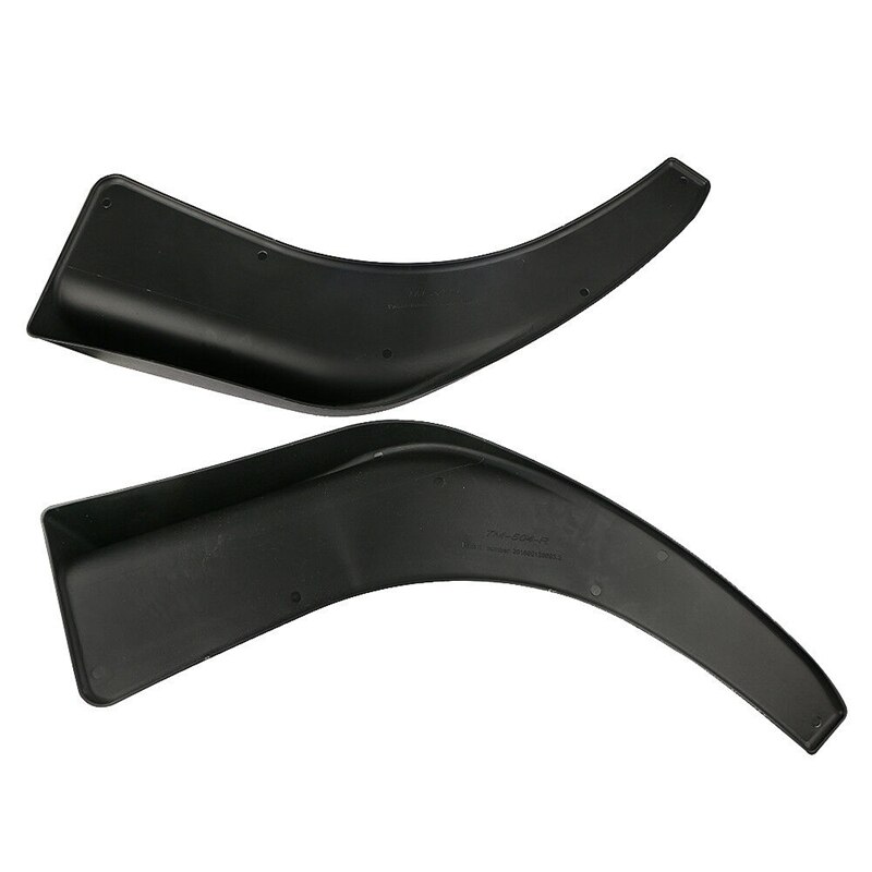 2PCS Universal Car Front Bumper Lip Splitter Diffuser Chin Spoiler Canard Deflector