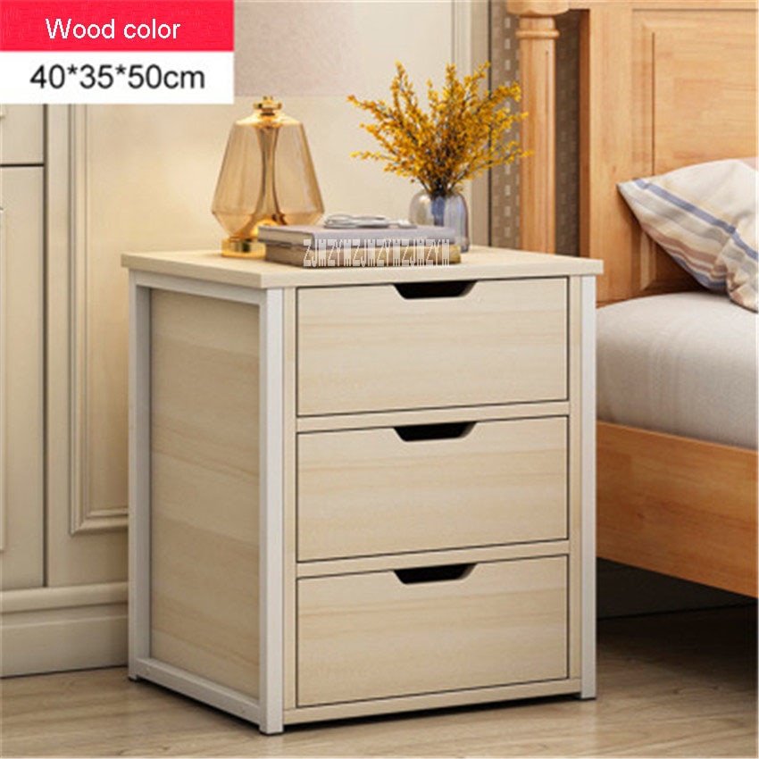 Multifunction Bedside Locker Bedside Table Nordic Modern Bedside Table Storage Locker Household Bedroom Simple Economic Cabinet