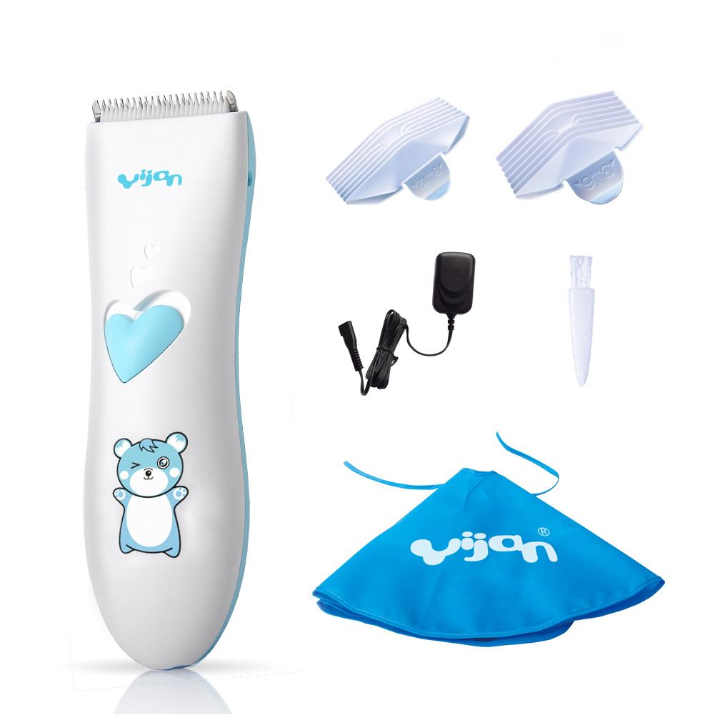 Cortadora de pelo eléctrica para bebés, , recargable por USB, impermeable, cortadora de pelo para bebés y niños, corte de pelo, uso en el hogar: Default Title