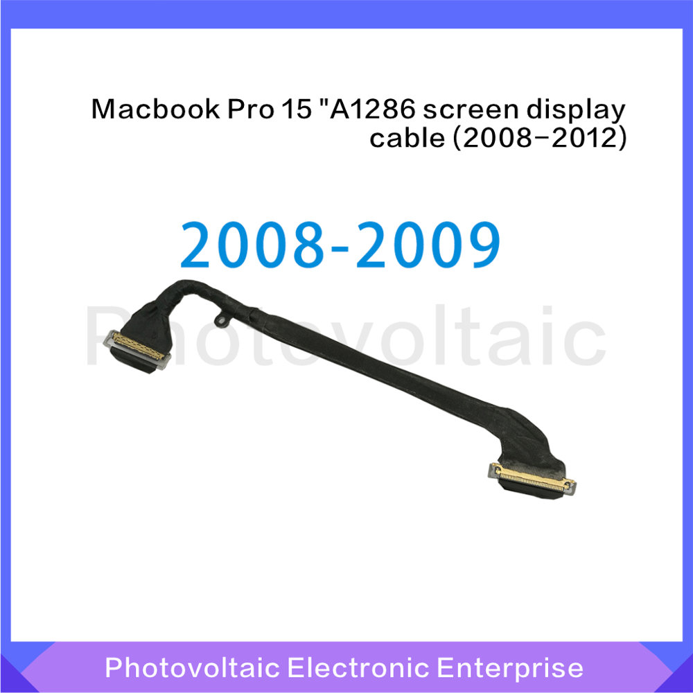 Original LCD LED LVDS Screen Display Cable For Macbook Pro 15" A1286 Year