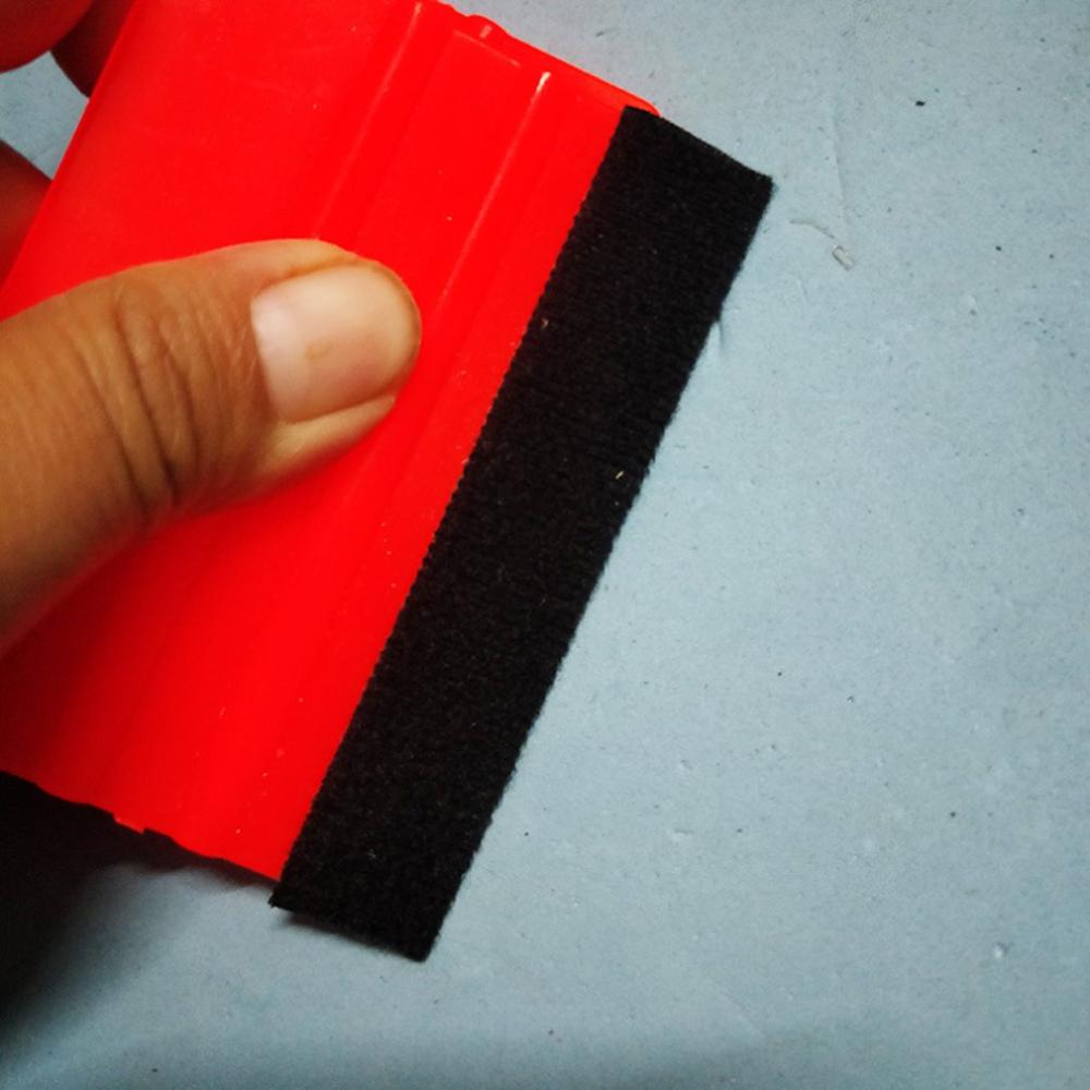 Small Quartet Scraping Velvet Scraper Car Film Photo Film Special Scraper Cloth Scraper Soft Felt Edge ScraperSmall Quartet Scra