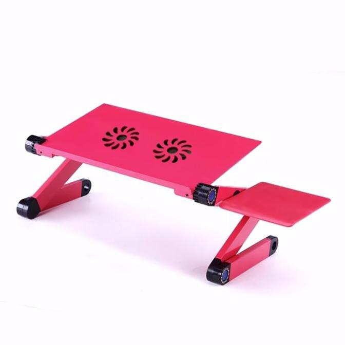 Laptop Table Stand With Adjustable Folding Ergonomic Stand Notebook Desk For Ultrabook Netbook Or Tablet With Mouse Pad