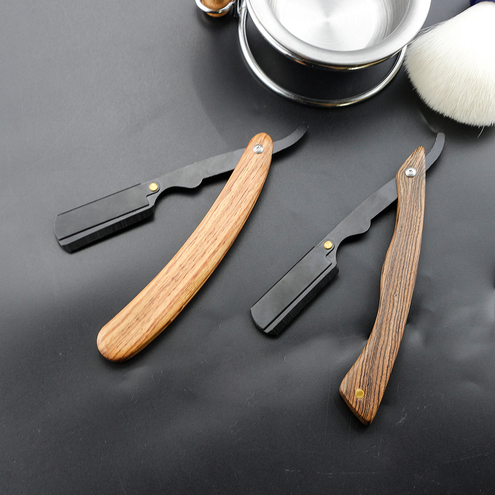 Rasoir manuel pour hommes, en acier inoxydable, pliable, tondeuse à cheveux, accessoires de coupe de cheveux