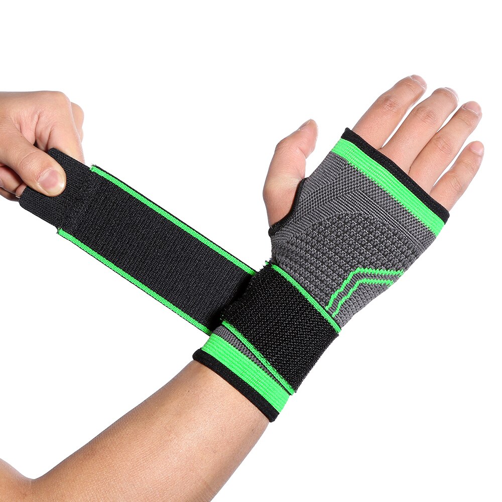 Ultradunne Ademende Mannen Polsband Artritis Pols Wraps Brace Mouwen Ondersteuning Handschoen Elastische Fitness Palm Basketbol Bileklik