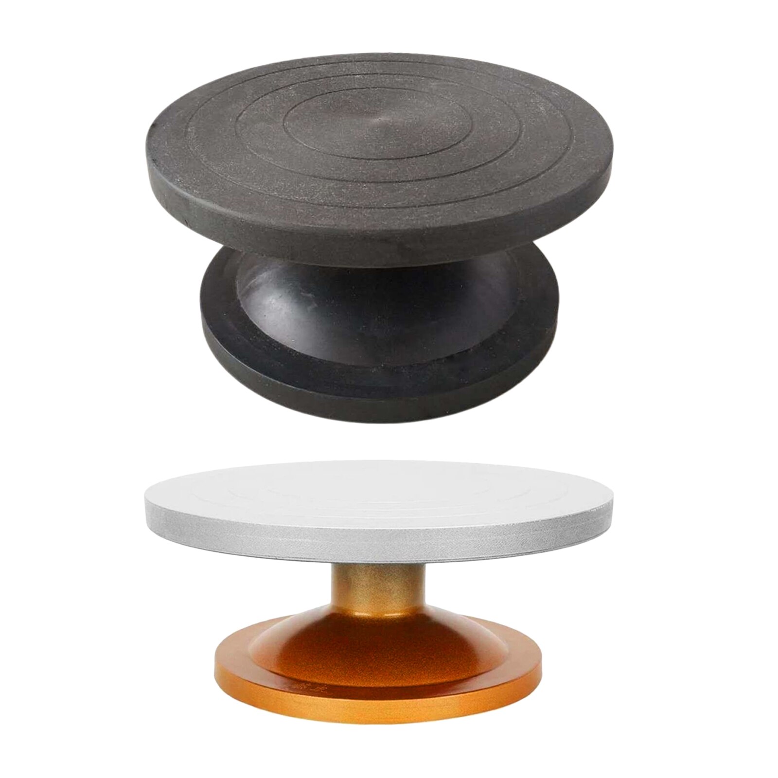 25cm Sculpting Wheel Heavy Duty Turntable with Ball Bearings Banding Pottery Wheels for Making Ceramics Pottery Clay Cake