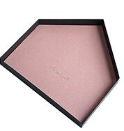 Tobs Storage tray Gold Shallow pallet for Candy bar cake table home decoration accessories ins vestibule key plate: pink / S