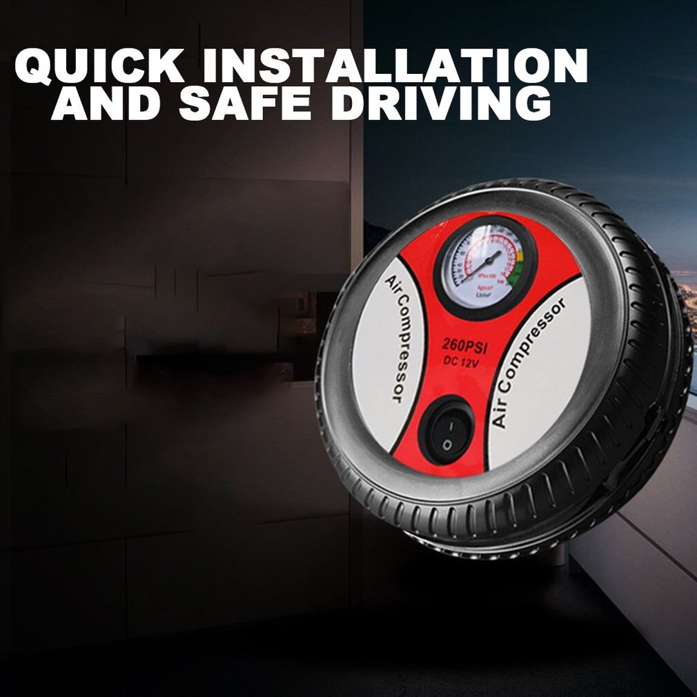 Premium Car Tire Air Pump Portable Car Air Pump High Power Tire Fast Air Tool Car Tire Emergency Use
