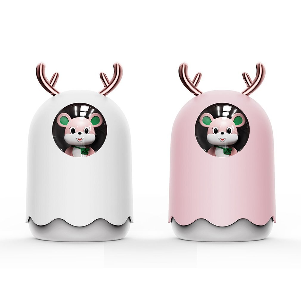 300ml Usb Ultrasonic Air Humidifier Aroma Essential Oil Diffuser Pet Aromatheraphy Humidifier With Romantic Light For Home