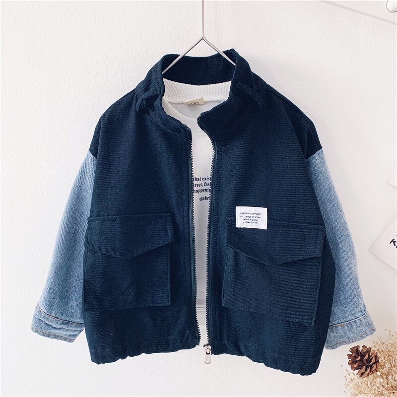 Jongen Jassen Fleece Kids Jassen Dikte Mode Kinderen Bovenkleding Winter Herfst 2022-022