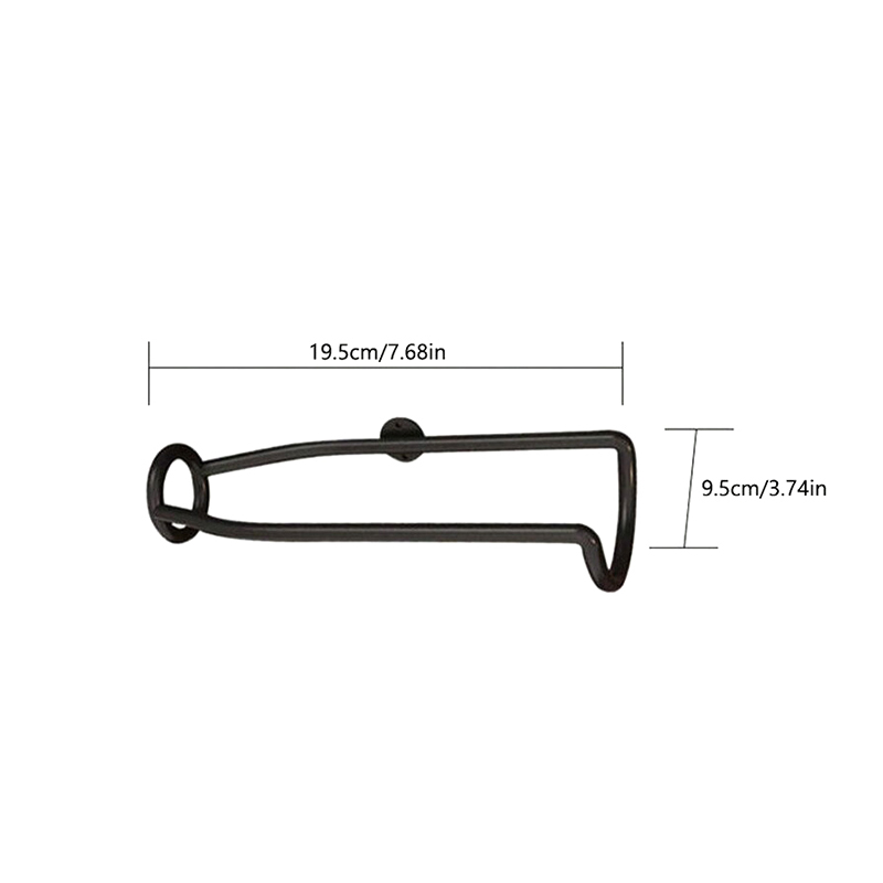 1 STKS Moderne Wijnfleshouder - Zware Metalen Display Plank, Rustieke Thuis Bar Decor Muur Wijnrek