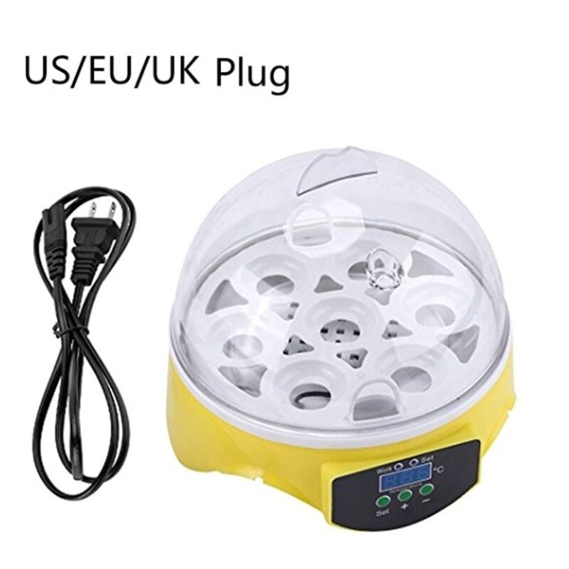 Incubadora de huevos de pato automática, herramienta electrónica de incubación de 110V/220V, para palomas, codorniz, ganso y aves