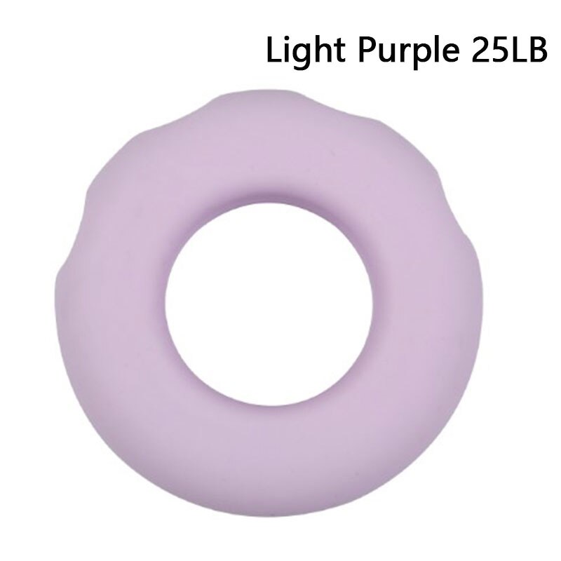 O Hand Gripper Grip Silicone Ring Hand Resistance Band Finger Stretcher-Exercise for Forearm Wrist Training Carpal Hand Expander: Plum